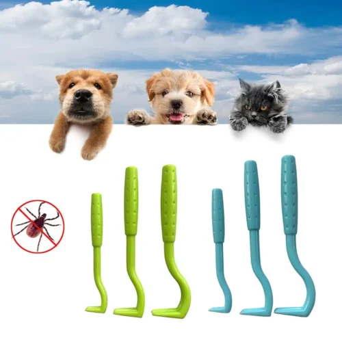 3-Piece Pet Tick Remover Tool Kit – Main Product Image 3 piece pet tick remover tool kit for dogs and cats
