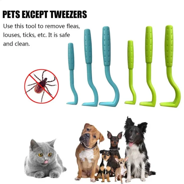 3 Piece Tick Remover Tool Kit for Dogs and Cats 3 piece tick remover tool kit for dogs and cats