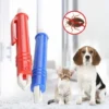 Tick Remover Tool for Dogs – Featured Tick remover tool for dogs and cats – plastic flea clip tweezer pet grooming supply