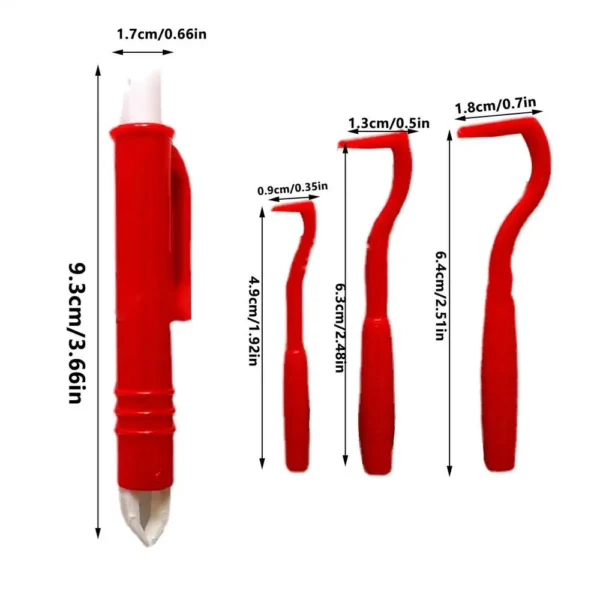 4Pcs Tick Remover Tool, Kill Tick on Dogs Instantly | Best Tick Remover, Extractor, & Tweezer for Dog, Cat & Pets